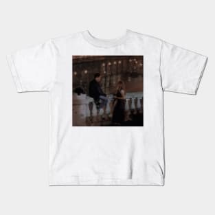 BEFORE SUNRISE FILM BALCONY PAINTING Kids T-Shirt